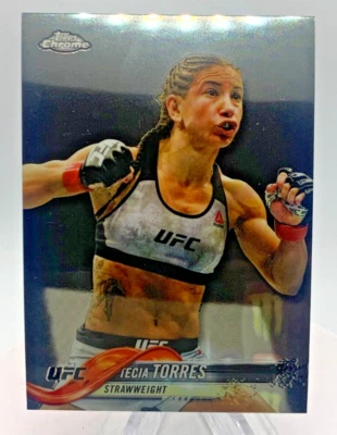 2018 Topps Chrome UFC #48 Tecia Torres - Image 1 of 2