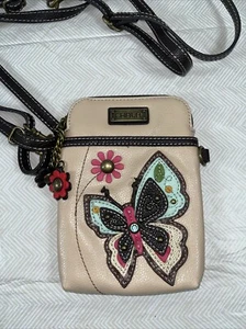 Chala Handy Schmetterling elfenbein Umhängetasche nur Essentials süß kleine Handtasche - Bild 1 von 12
