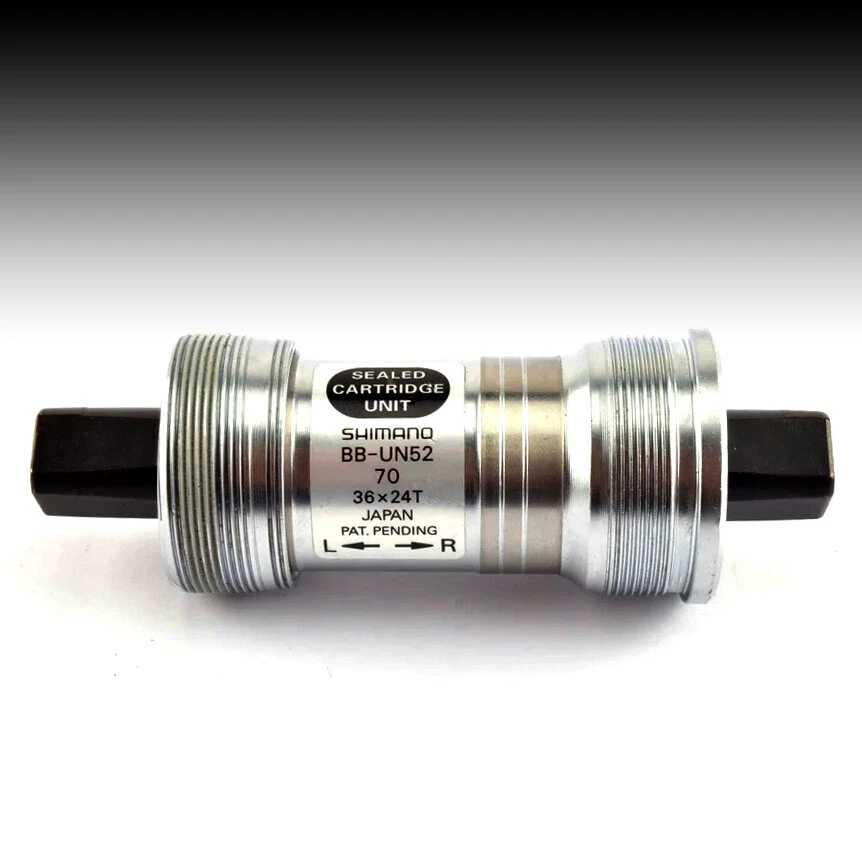 Movimento Centrale Shimano BB-UN52  Bottom Bracket 70x107mm 36x24T LX - XT - XTR - Image 1 of 1