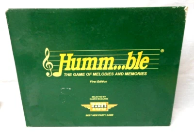 VINTAGE HUMM...BLE THE GAME OF MELODIES & MEMORIES - COMPLETE - 1991 -GOOD COND - Image 1 of 4