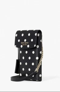 Kate Spade iPhone Phone Spencer Sunshine Polka-Dot Purse Bag - Picture 1 of 5