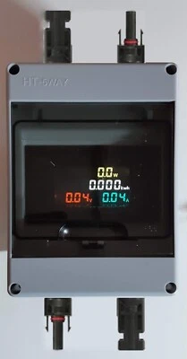 DC Zähler 600V PV Wattmeter PV Stromzähler DC Messung PV Monitor PV Wattmeter - Bild 1 von 4