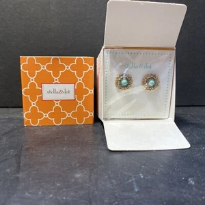 Marchesa Studs Stella & Dot Earrings - E139 NIB - Picture 1 of 7