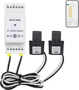 Smart Energy Monitor. Tuya Smart Life, Single Phase, Real-Time Voltage & Current - Picture 1 of 7