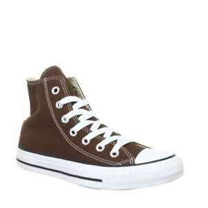 CONVERSE All Star Chuck Taylor High Top Brown YOUTH 3P626 Kids Canvas Shoes