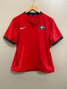 Nike NCAA Georgia Bulldogs Softball Team Issue Batting Jacket Women's M NEW - Picture 1 of 9