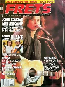 Frets Magazine March 1988 John Cougar Mellencamp Norman & Nancy Blake Dulcimers - Picture 1 of 1