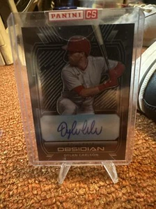 2021 Panini Chronicles - Obsidian Autographs #O-DC Dylan Carlson (AU, RC) - Picture 1 of 2