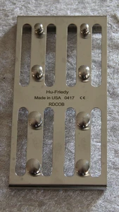 Hu-Friedy Kofferdam-Klammer Brett für 8 Klammern - RDCOB