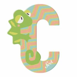 Sevi Wooden Animal Letter C For Child's Bedroom Door - Picture 1 of 1
