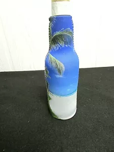 TROPICAL PLAYA Y PALMA Soporte de Botella Cuello Largo Aislante Enfriador Cerveza Koozie G11 - Imagen 1 de 3