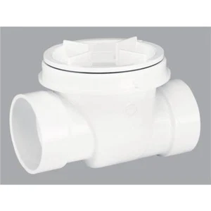 (1)-Oatey 4" PVC Pipe Backwater Waste Sewer Line Check Valve 43904 - Picture 1 of 1