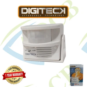 PIR Motion Sensor/Detector Alarm 100dB Alarm/Chime 10 different sounds 60s alarm - Picture 1 of 5