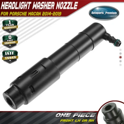 Струйный распылитель насадки омывателя фар для Porsche Macan 15-18 передний левый или правый - Изображение 1 из 4