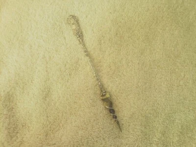 SHIEBLER AMERICAN BEAUTY ROSE Plata de Ley ELECCIÓN DE MANTEQUILLA Original Sin Monograma Foto 1 de 4