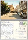 c24648 Street cars Backnang  Germany  postcard 1989 stamp