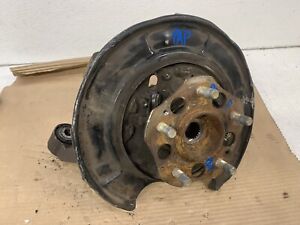 2003-2005 Honda Element w ABS left driver REAR spindle knuckle hub backing plate