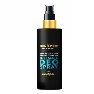 Nuut Fresh Intimate Deo Spray for Men Prevents Smell & Odor All Day Long 100ml