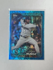Andres Munoz MLB Mariners 2024 Topps Series 2 Blue foil Numbered 272/999 - Picture 1 of 2