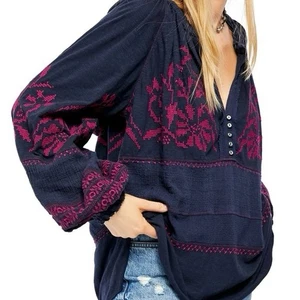 Free people Persuasion Top Boho Donna - Piccolo - Foto 1 di 10