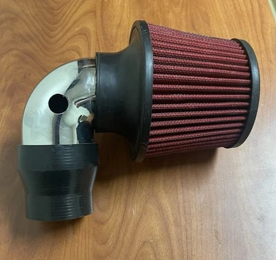 Spectre Conical Air Filter 3” Flange ID / 6” Base OD / 6.5” H, 90* Bend, Reducer - Image 1 of 4