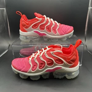 Nike Air VaporMax Plus 'Pink Blast' (Size 6.5) Pink/White Women's Sneakers - Picture 1 of 10