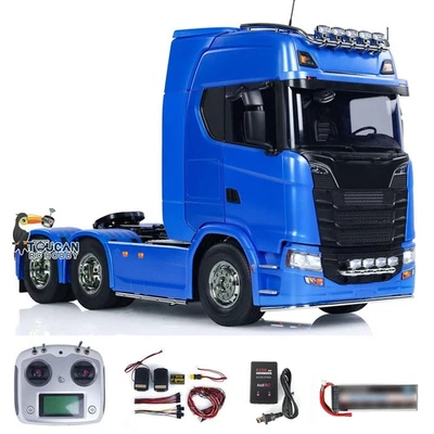 770S 6X4 RC Tractor Truck 1/14 56368 Painted Assembled Radio Control Car Model - Image 1 of 4
