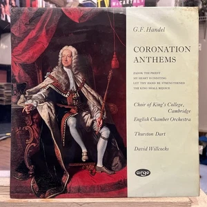 [CLASSICAL]~EXC LP~HANDEL~KING'S COLLEGE CHOIR~DART~Coronation Anthems~[1963]~UK - Picture 1 of 5