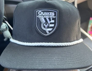 San Jose Earthquakes New Era Kick Off Golfer Schwarz SnapBack Neu 2024 - Bild 1 von 9