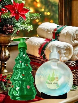 Christmas Tree Sugar Plum Llama Marshmallow Fluff Scented Hand Soap 2Pk 22 Oz - Image 1 of 2