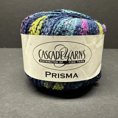 Hilos en cascada prisma celosía ancha ferrocarril cinta hilo color 174 hecho Italia nuevo Foto 1 de 4