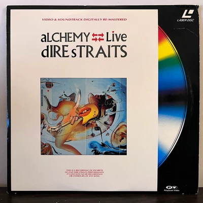 DIRE STRAITS - Alchemy Live (1983) - Laserdisc - Excellent Condition - Image 1 of 3