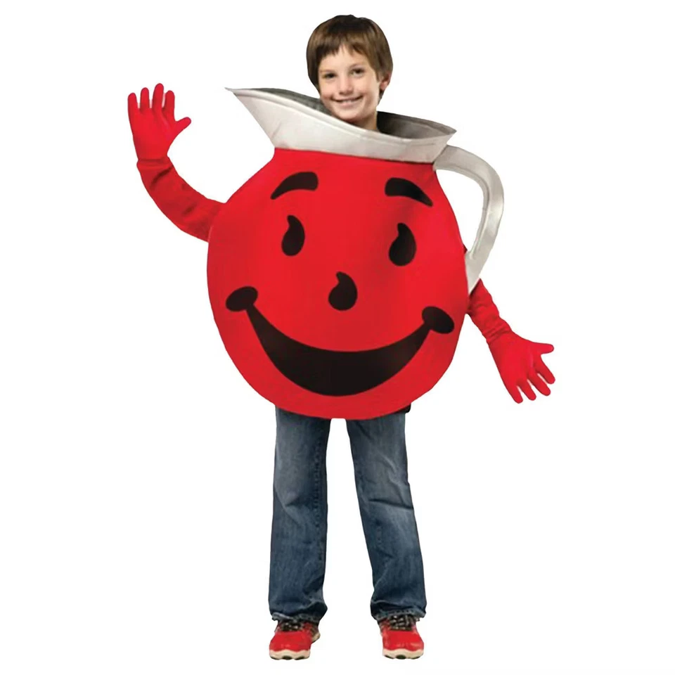 Imposta Costumes Teen Kool Aid Guy Costume Bodysuit Red One Size - Image 1 of 1