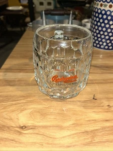 Vintage Budweiser Budvar Beer Mug .5L Breweriana Advertising - Picture 1 of 7