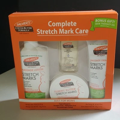 Palmers Cocoa Butter Formula Stretch Mark Care Set Pack of 4 Brand New & Sealed - Image 1 of 3