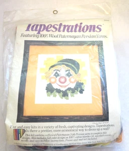 Tapestrations Nadelspitze Kit Clown Gesicht 14x14" NOS NEU - Bild 1 von 4