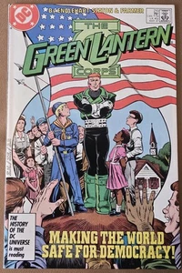The Green Lantern Corps #210 (1987) Direct Edition  - Picture 1 of 14