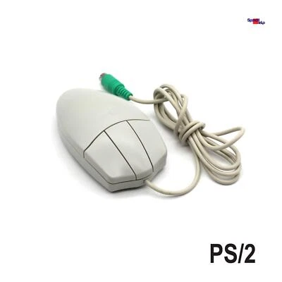 Labtec M-Cac64 3B Mouse PS/2 Port 851680 Old PC 286 Retro Vintage PS-2 MS-DOS - Image 1 of 3