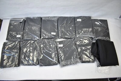 Lote De 12 Manteles Rectangulares Negro 60" x 126" Poliéster 10345100 Foto 1 de 4