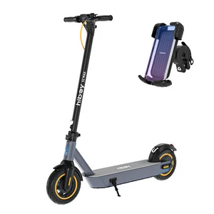 Hiboy 500W 19MPH 40Mi Electric Scooter with Phone Holder 10"Tires Folding Adults - Picture 1 of 10