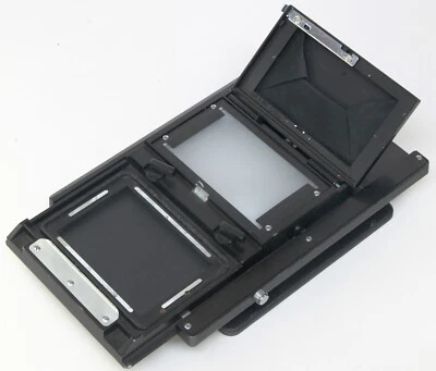 TOYO 4x5 Mamiya Press 6x9 Film Holder Quick Slider for Universal Back + Shade - Image 1 of 4