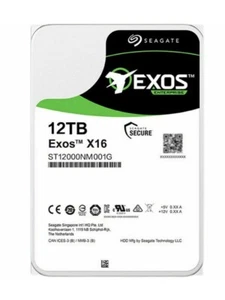 Disco duro empresarial Seagate 12 TB ST12000NM001G HDD 3,5" SATA 7200 rpm 256 MB - Imagen 1 de 4