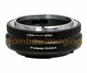 Canon FD Lens to EOS RF Mount R RP R3 R5 R6 Ra R7 R10 Mirrorless Camera Adapter 