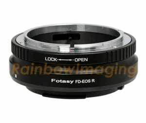 Canon FD Lens to EOS RF Mount R R6 R7 R8 R50 R10 Mirrorless Camera Adapter - Picture 1 of 4