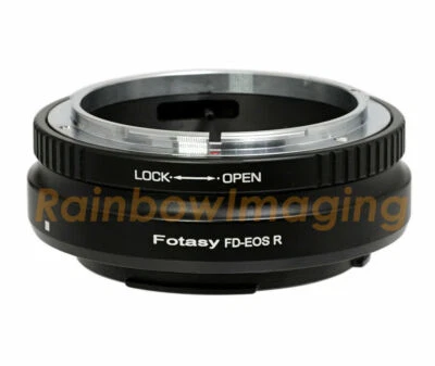 FOTASY Canon FD Lens to EOS RF Mount R R6 R7 R8 R50 R10 Mirrorless Camera Adapter