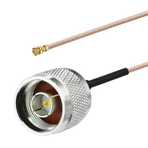 UFL/ u.fl to N male plug pigtail coax cable RG178 12" for NL-5354MP PLUS Aries2 - Picture 1 of 4