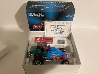 SAMMY SWINDELL #1 CHANNEL LOCK SPRINT CAR 1:18 GMP 7014 WORLD OF OUTLAWS RACING - Image 1 of 4