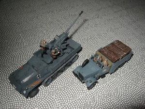 SWS con camión antiaéreo de 3,7cm y municiones 1944 en Holanda. (1:87) - Imagen 1 de 8