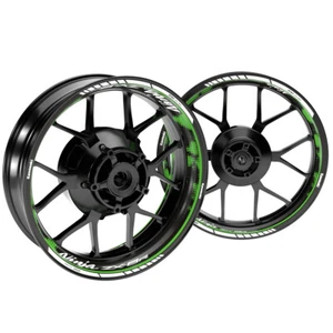 Kawasaki NINJA ZX-6R Felgenaufkleber Dots Premium Felgenrandaufkleber - Bild 1 von 7