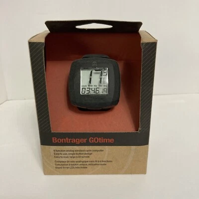 Trek Bontrager Gotime Wireless Bicycle Computer 425309 Brand New - Image 1 of 4